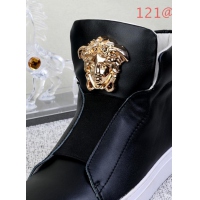 Cheap Versace High Tops Shoes For Men #136746 Replica Wholesale [$100.60 USD] [ITEM#136746] on Replica Versace High Tops Shoes