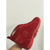 Cheap Christian Louboutin CL High Tops Shoes For Men #232493 Replica Wholesale [$122.20 USD] [ITEM#232493] on Replica Christian Louboutin High Top Shoes