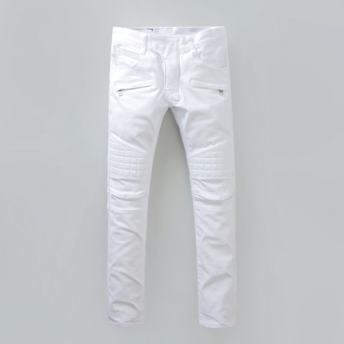 Cheap Balmain Jeans For Men Trousers #238691 Replica Wholesale [$64.00 USD] [ITEM#238691] on Replica Balmain Jeans