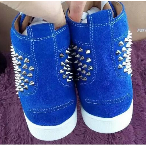 Cheap Christian Louboutin CL High Tops Shoes For Women #238760 Replica Wholesale [$90.00 USD] [ITEM#238760] on Replica Christian Louboutin High Top Shoes