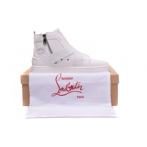 Cheap Christian Louboutin CL High Tops Shoes For Women #257230 Replica Wholesale [$100.00 USD] [ITEM#257230] on Replica Christian Louboutin High Top Shoes