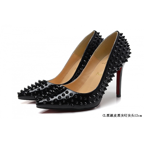 Cheap Christian Louboutin CL High-heeled Shoes For Women #265398 Replica Wholesale [$85.00 USD] [ITEM#265398] on Replica Christian Louboutin High-heeled shoes
