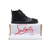 Cheap Christian Louboutin CL High Tops Shoes For Men #265315 Replica Wholesale [$115.00 USD] [ITEM#265315] on Replica Christian Louboutin High Top Shoes