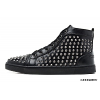 Cheap Christian Louboutin CL High Tops Shoes For Men #265321 Replica Wholesale [$115.00 USD] [ITEM#265321] on Replica Christian Louboutin High Top Shoes