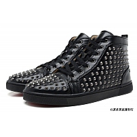 Cheap Christian Louboutin CL High Tops Shoes For Men #265321 Replica Wholesale [$115.00 USD] [ITEM#265321] on Replica Christian Louboutin High Top Shoes
