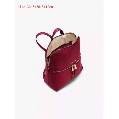 Cheap Michael Kors Leather 1:1 Quality Backpacks #283097 Replica Wholesale [$161.00 USD] [ITEM#283097] on Replica Michael Kors AAA Leather Backpacks