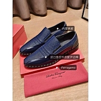 Salvatore Ferragamo Leather Shoes For Men #279376