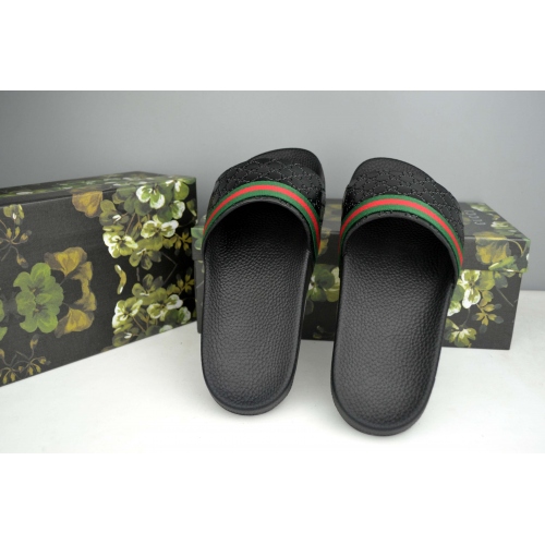 Cheap Gucci Slippers For Men #285952 Replica Wholesale [$44.00 USD] [ITEM#285952] on Replica Gucci Slippers