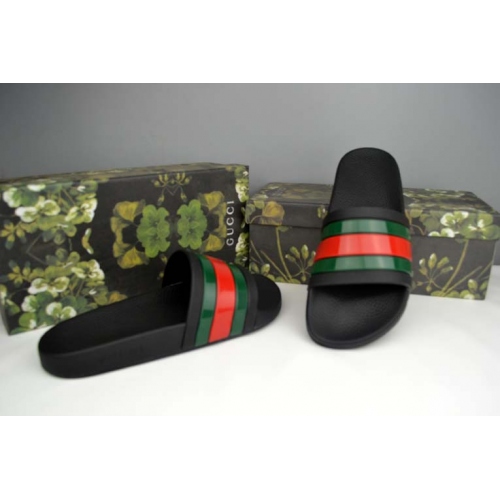 Cheap Gucci Slippers For Men #286304 Replica Wholesale [$44.00 USD] [ITEM#286304] on Replica Gucci Slippers