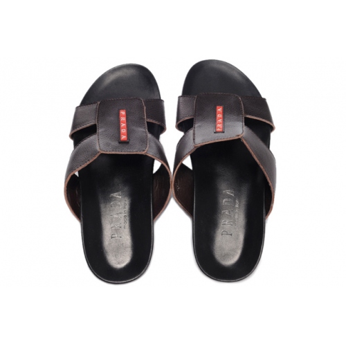 Cheap Prada Slippers For Men #287808 Replica Wholesale [$42.80 USD] [ITEM#287808] on Replica Prada Slippers