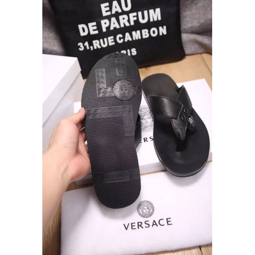 Cheap Versace Slippers For Men #287862 Replica Wholesale [$42.80 USD] [ITEM#287862] on Replica Versace Slippers