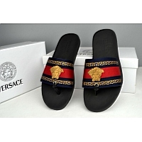 Cheap Versace Slippers For Men #287863 Replica Wholesale [$42.80 USD] [ITEM#287863] on Replica Versace Slippers