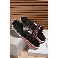 Cheap Versace Slippers For Men #289401 Replica Wholesale [$42.80 USD] [ITEM#289401] on Replica Versace Slippers