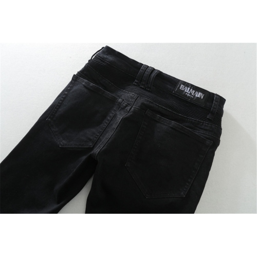 Cheap Balmain Jeans For Men #292804 Replica Wholesale [$50.00 USD] [ITEM#292804] on Replica Balmain Jeans