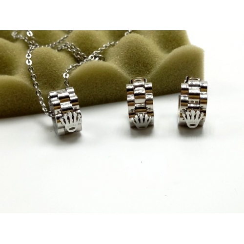 Cheap Rolex Necklaces &amp; Earrings #296009 Replica Wholesale [$20.80 USD] [ITEM#296009] on Replica Rolex Necklaces