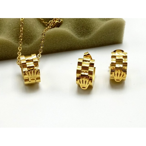 Cheap Rolex Necklaces &amp; Earrings #296011 Replica Wholesale [$20.80 USD] [ITEM#296011] on Replica Rolex Necklaces