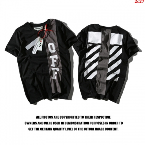 Cheap Off-White T-Shirts Short Sleeved For Men #297289 Replica Wholesale [$26.50 USD] [ITEM#297289] on Replica Off-White T-Shirts
