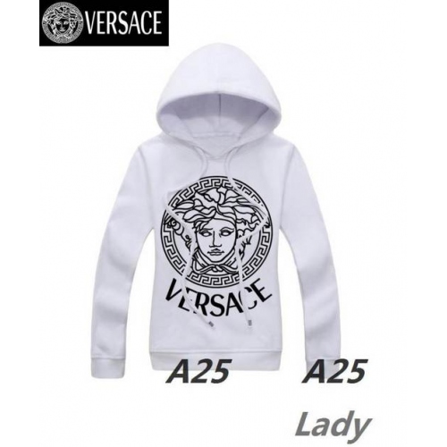 Cheap Versace Hoodies Long Sleeved For Women #297556 Replica Wholesale [$40.00 USD] [ITEM#297556] on Replica Versace Hoodies