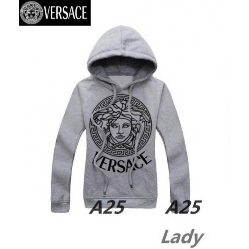 Cheap Versace Hoodies Long Sleeved For Women #297557 Replica Wholesale [$36.50 USD] [ITEM#297557] on Replica Versace Hoodies