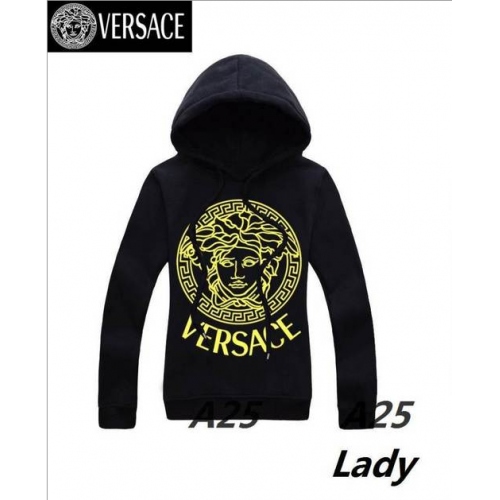 Cheap Versace Hoodies Long Sleeved For Women #297567 Replica Wholesale [$40.00 USD] [ITEM#297567] on Replica Versace Hoodies