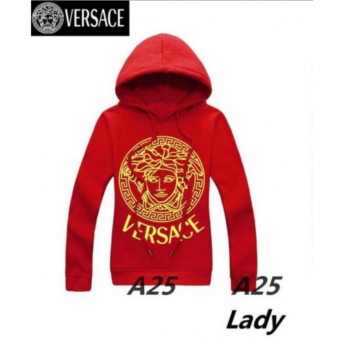 Cheap Versace Hoodies Long Sleeved For Women #297570 Replica Wholesale [$40.00 USD] [ITEM#297570] on Replica Versace Hoodies