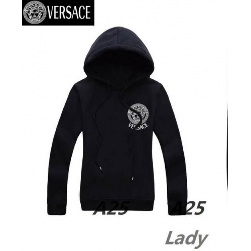 Cheap Versace Hoodies Long Sleeved For Women #297576 Replica Wholesale [$40.00 USD] [ITEM#297576] on Replica Versace Hoodies