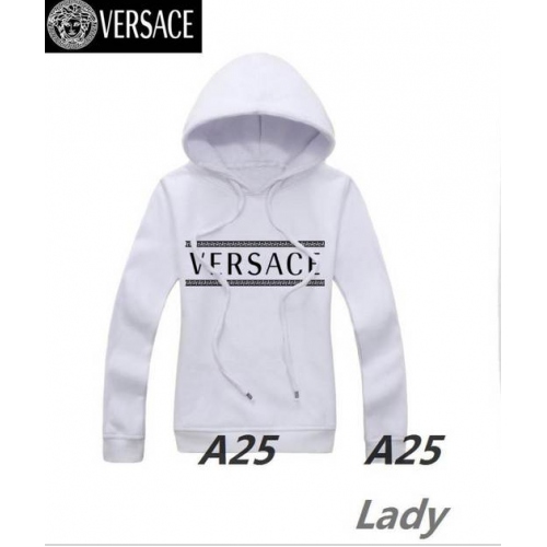 Cheap Versace Hoodies Long Sleeved For Women #297589 Replica Wholesale [$36.50 USD] [ITEM#297589] on Replica Versace Hoodies