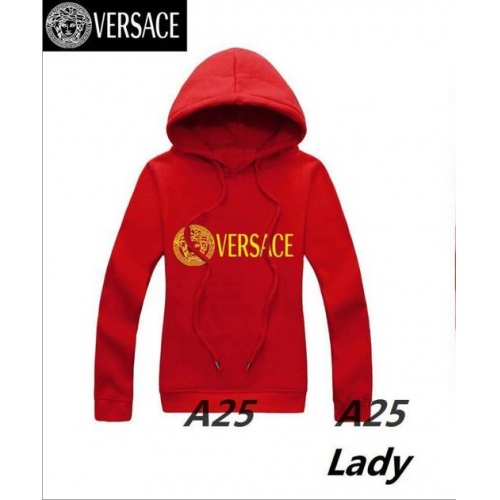 Cheap Versace Hoodies Long Sleeved For Women #297597 Replica Wholesale [$40.00 USD] [ITEM#297597] on Replica Versace Hoodies