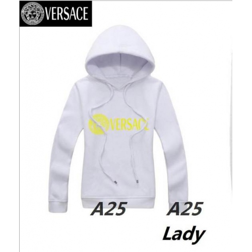 Cheap Versace Hoodies Long Sleeved For Women #297598 Replica Wholesale [$36.50 USD] [ITEM#297598] on Replica Versace Hoodies