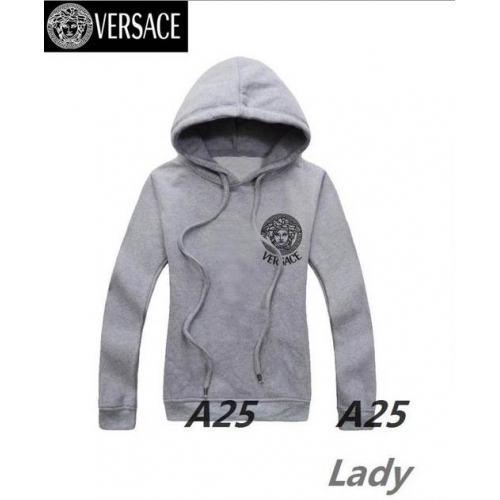 Cheap Versace Hoodies Long Sleeved For Women #297602 Replica Wholesale [$40.00 USD] [ITEM#297602] on Replica Versace Hoodies