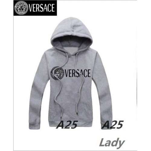 Cheap Versace Hoodies Long Sleeved For Women #297606 Replica Wholesale [$40.00 USD] [ITEM#297606] on Replica Versace Hoodies