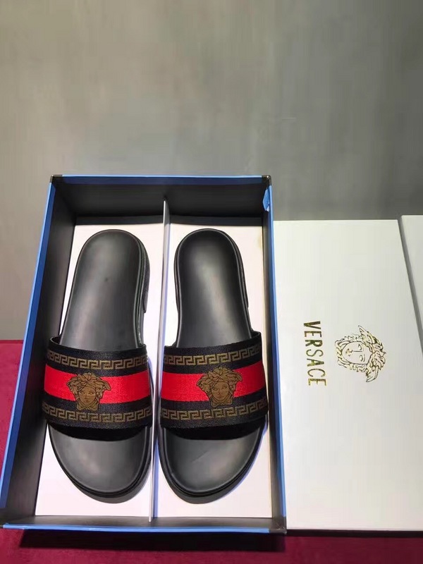 Cheap Versace Slippers For Men #296683 Replica Wholesale [$42.10 USD ...
