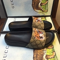 Cheap Gucci Slippers For Men #296662 Replica Wholesale [$40.00 USD] [ITEM#296662] on Replica Gucci Slippers