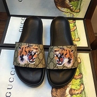 Cheap Gucci Slippers For Men #296662 Replica Wholesale [$40.00 USD] [ITEM#296662] on Replica Gucci Slippers