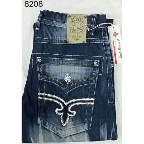 Cheap Rock Revival Jeans For Men #312993 Replica Wholesale [$44.00 USD] [ITEM#312993] on Replica Rock Revival Jeans