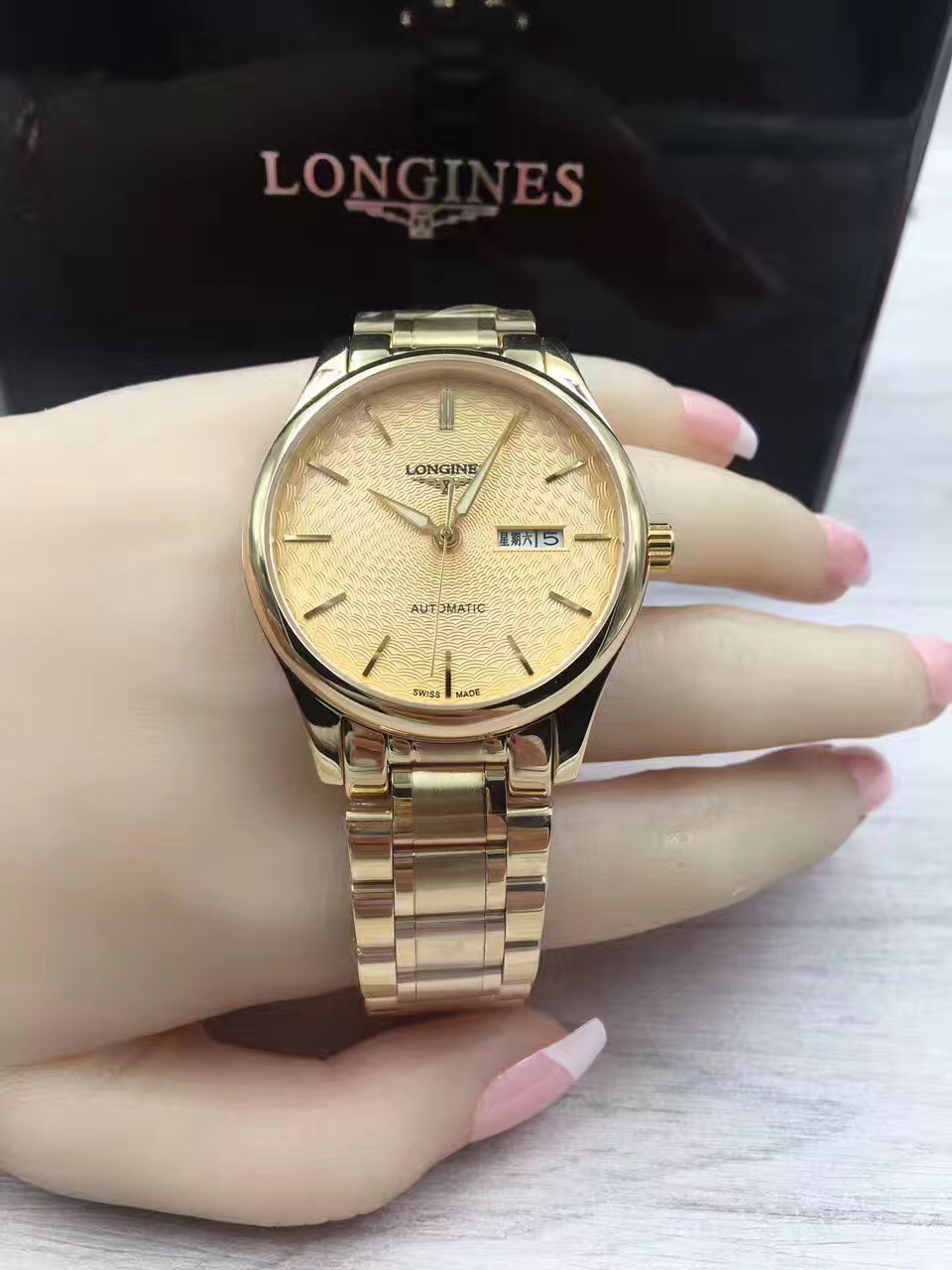 Cheap LONGINES Quality Watches #318686 Replica Wholesale [$140.00 USD ...