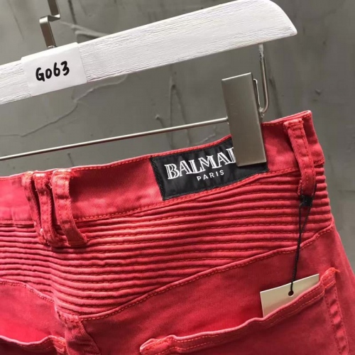 Cheap Balmain Jeans For Men #321212 Replica Wholesale [$64.00 USD] [ITEM#321212] on Replica Balmain Jeans