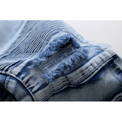 Cheap Balmain Jeans For Men #321213 Replica Wholesale [$68.00 USD] [ITEM#321213] on Replica Balmain Jeans