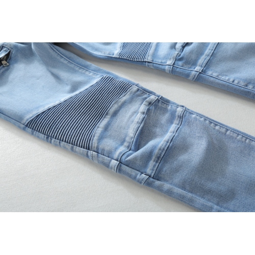 Cheap Balmain Jeans For Men #321214 Replica Wholesale [$72.00 USD] [ITEM#321214] on Replica Balmain Jeans