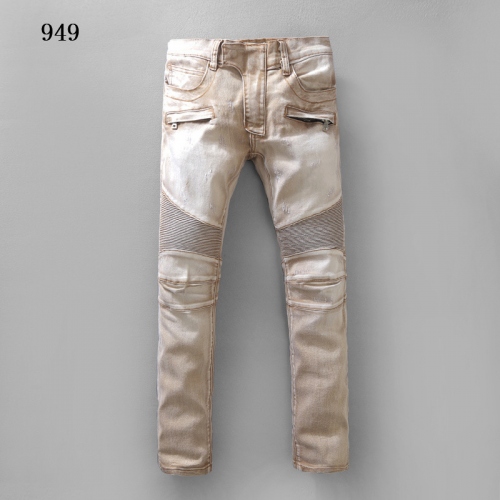 Cheap Balmain Jeans For Men #321216 Replica Wholesale [$64.00 USD] [ITEM#321216] on Replica Balmain Jeans