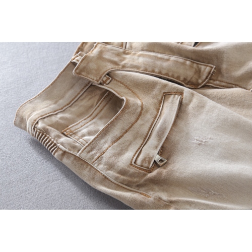 Cheap Balmain Jeans For Men #321216 Replica Wholesale [$64.00 USD] [ITEM#321216] on Replica Balmain Jeans