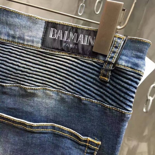 Cheap Balmain Jeans For Men #321230 Replica Wholesale [$68.00 USD] [ITEM#321230] on Replica Balmain Jeans