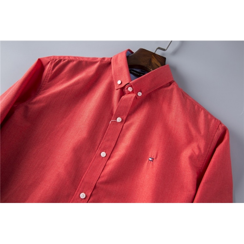 Cheap Tommy Hilfiger Shirts Long Sleeved For Men #323996 Replica Wholesale [$29.00 USD] [ITEM#323996] on Replica Tommy Hilfiger TH Shirts