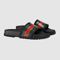 Cheap Gucci Slippers For Men #331788 Replica Wholesale [$40.00 USD] [ITEM#331788] on Replica Gucci Slippers