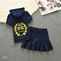 Juicy Couture Tracksuits Short Sleeved For Women #332073