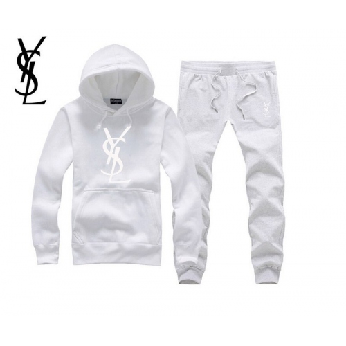 Cheap Yves Saint Laurent YSL Tracksuits Long Sleeved For Men #343858 Replica Wholesale [$54.00 USD] [ITEM#343858] on Replica Yves Saint Laurent YSL Tracksuits