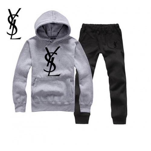 Cheap Yves Saint Laurent YSL Tracksuits Long Sleeved For Men #343879 Replica Wholesale [$54.00 USD] [ITEM#343879] on Replica Yves Saint Laurent YSL Tracksuits