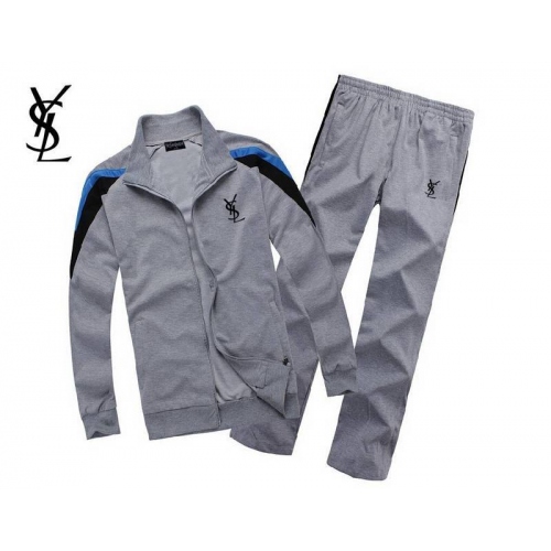 Cheap Yves Saint Laurent YSL Tracksuits Long Sleeved For Men #343889 Replica Wholesale [$54.00 USD] [ITEM#343889] on Replica Yves Saint Laurent YSL Tracksuits