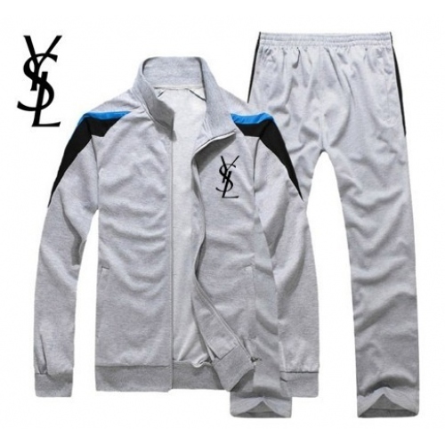 Cheap Yves Saint Laurent YSL Tracksuits Long Sleeved For Men #343890 Replica Wholesale [$54.00 USD] [ITEM#343890] on Replica Yves Saint Laurent YSL Tracksuits