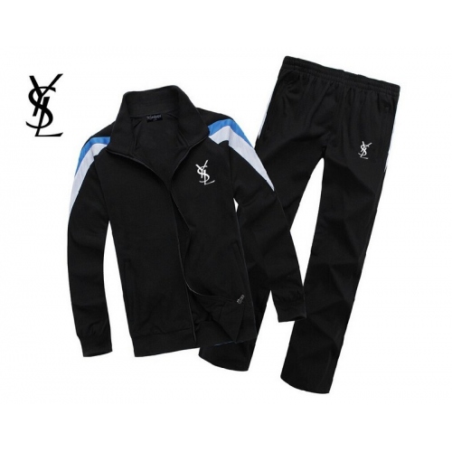 Cheap Yves Saint Laurent YSL Tracksuits Long Sleeved For Men #343893 Replica Wholesale [$54.00 USD] [ITEM#343893] on Replica Yves Saint Laurent YSL Tracksuits